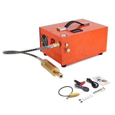 China 12V Pcp Oil Free Portable Air Compressor With Transformer Car High Pressure Air Compressor For Air Rifle Gun for sale