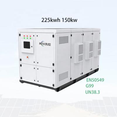 China Seamless On/Off Grid Switching LiFePO4 Battery 100kWh, 200kWh, 300kWh With AC Power Output GRES Integrated Battery Energy Storage System for sale