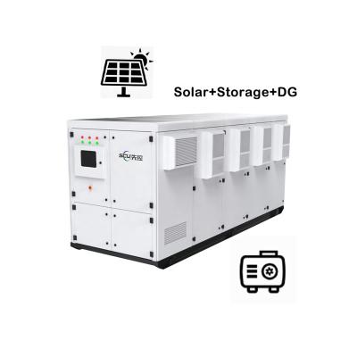 China SCU 100kWh 200kWh Seamless On/Off Grid Switching 300kWh BESS Integrated Battery Energy Storage System For Saving Factory Cost for sale