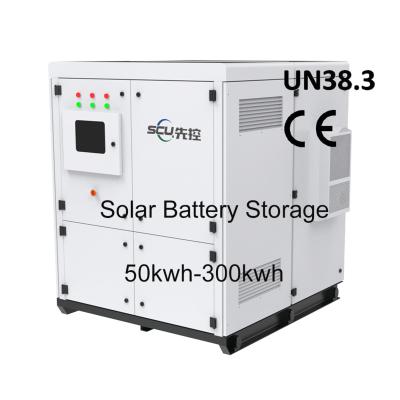 China SCU 200kw PCS and 300kwh Seamless System Conversion Power On/Off Grid Switching Integrated Lithium Battery Battery Energy Storage System BESS for sale