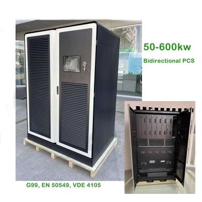 China SCU 100kw Hybrid Inverter Power Conversion System PCS Seamless Switching Between Grid Connected And Off Grid 600*1000*2000 for sale