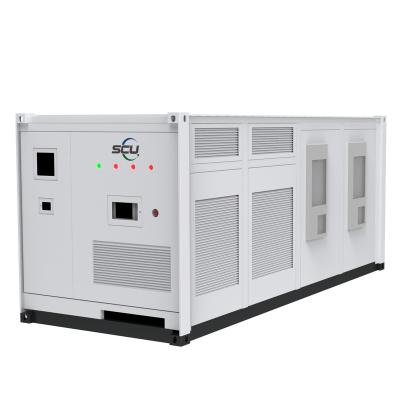 China Outdoor Industrial Cabinet 500kw Solar Power System Energy Storage Container Shaving Max Battery Life 10 Years for sale