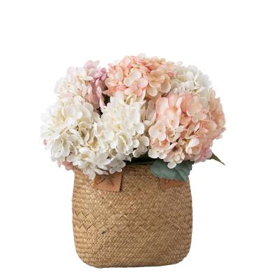 China Event Party Supplies Flower Sprig Hydrangea Plant Green Plants Wedding Decoration Crafts for sale