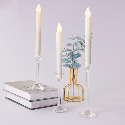 China Event Party Supplies New Design Acrylic Candlestick Candle Holders Set3 Candle Table Stand Wedding Decoration Candelabra Table Home Decor for sale