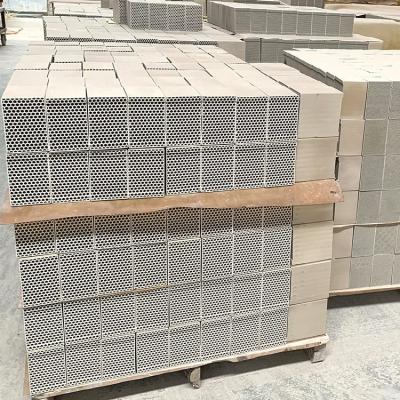 China Honeycomb Heat Accumulator Energy Saving Furnace Regenerator Ceramic Heat Storage for sale