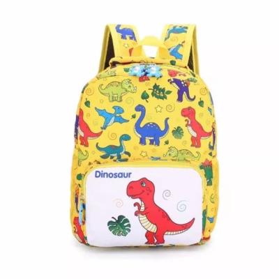 China GPS Girls Boys Kids Backpack Satchel Cartoon Cute Dinosaur Printed School Bag for sale