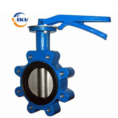 China China Manufacturer High Quality 50-2000mm Lug Type Butterfly Valves for sale