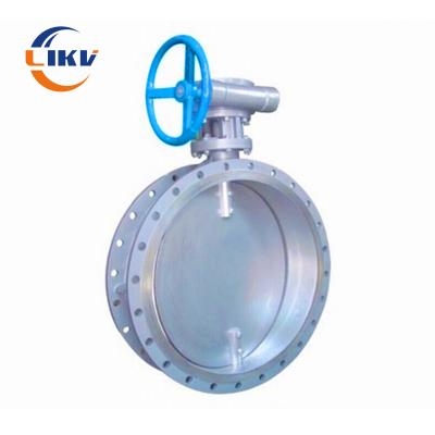 China flange connection ventilation electric water pressure regulator butterfly valve DN200 for water for sale