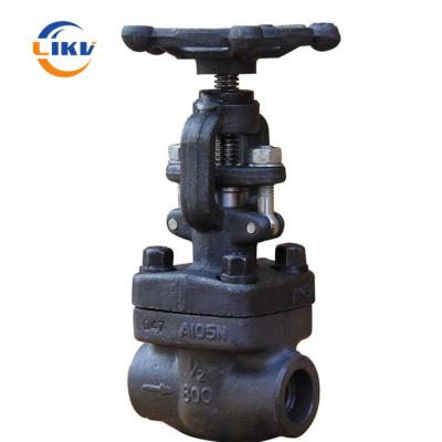 China PN25 DN8mm API602 A316L Forged Steel Thread Gate Valve for sale