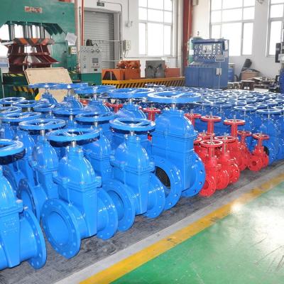 China 16 Bar Gate Valve Dn450 Ductile Iron Gate Valve Non-Rising Spindle Sluice Valve for sale