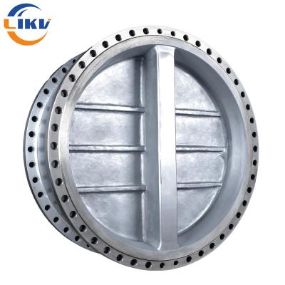 China Ansi Class 150 DN40 Stainless Steel CF8 Flange Dual Plate Swing Check Valve for sale