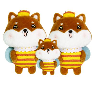 China Plush Manufacturer Supplier Sleeping Animals Creative Gift Home Models Brown Peluche Doll Plush Toy for sale