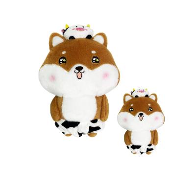 China Best Quality And Low Price Creative Kawaii Gift PP Cotton Brown Dog Plush Toy for sale