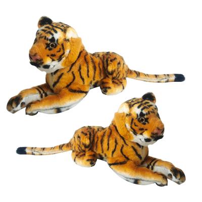 China Anywhere Made China Safety Baby Birthday Gift Children Big Comfortable Soft Animal Stuffed Cotton Sitting Plush Tiger Toy for sale