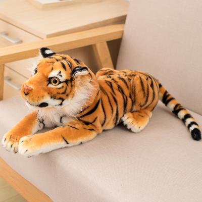 China Anywhere Comfortable Soft Animals Stuffed Sitting Cotton Big Large Tiger Stuffed Animal Plush Giant Product Safety Kids Toy New for sale