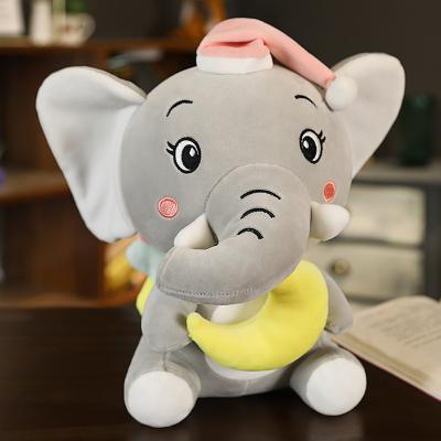 China Anywhere Gift Customizable Super Soft Giant Ears Big Ears Cute Kawaii Baby Elephant Baby Elephant Plush Toy Customizable for sale