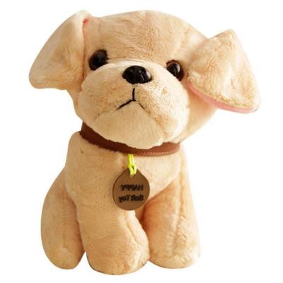 China 2021 Custom Cute Plush Animal Promotions Large Soft Stuffed Soft Cotton Sitting Dog Funny Stuffed Toy for sale