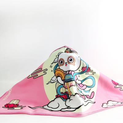 China Manufacturer Supplier Luxury Super Wear Pink Kaka Bear Absorbent Towel Safe For Children for sale