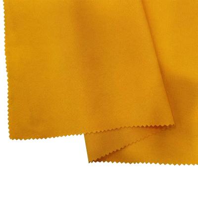 China Mini 300D Polyester Garment 100 Polyester Suit Poly Twill Matte Yellow Color Tear-resistant Judo Twill Uniform Workwear Minimatt Fabric for sale