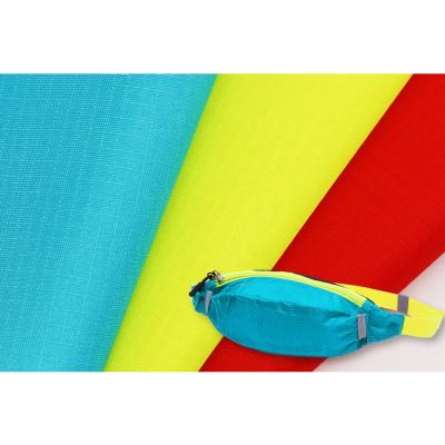 China High quality waterproof china textile 3mm cherk pu coated 210d ripstop polyester oxford ling sleeping bag fabric for sale