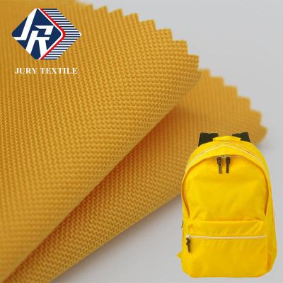 China High Quality Light Yellow Waterproof Backpack 400D Polyester Bags Covering Oxford Cloth Waterproof Direct Supply for sale