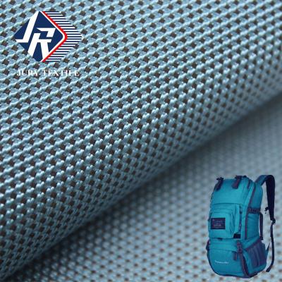 China Waterproof Double Yarn Double Color For Backpack Bags PU Coated 1680D Polyester Oxford Fabric for sale