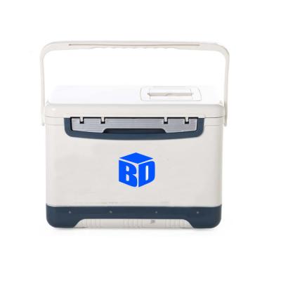 China Portable 18L Blood Sample Transport Box And Vaccine Carrier Ice Chest for sale