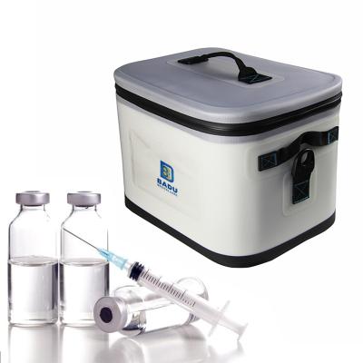 China 27L Waterproof Badu Wholesales Custom Portable Plastic Blood Transport Carrier Vaccine Cold Chain Box for sale