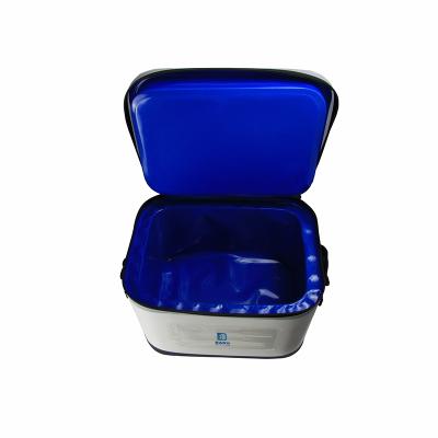 China Badu Waterproof High Quality Portable 10L Cold Chain Plastic Vaccine Box With Digital Temperature Display for sale