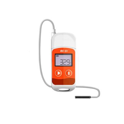 China Waterproof Reusable Data Logger USB Temperature Thermometer With External Sensor 80(l) X.25(w) X 14(h)mm for sale