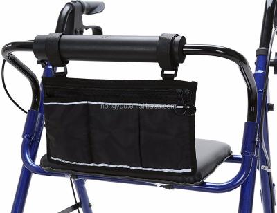 China Folding Wheelchair Side Bag Rollator Pocket Walker Storage Bag Wheelchair Pouch OEM Accepted for sale