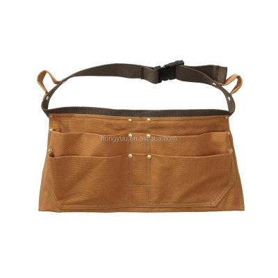 China Eco-Friendly Custom Adjustable Canvas Waist Tool Apron Toolbelt for sale