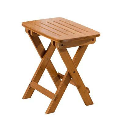 China Modern Small Folding Chair Furniture Sets Multifunctional Square Bamboo Furniture Design for sale