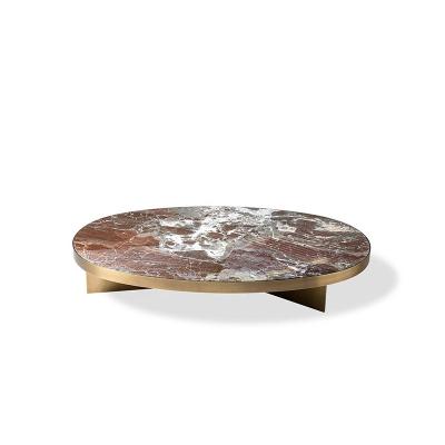 China Modern Home Living Room Sofa Furniture Luxury Natural Marble Top Coffee Table End Tea Table for sale