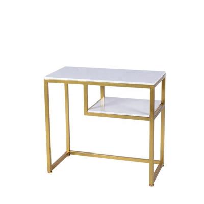 China Modern Nordic style furniture artificial marble top dressing table for bedroom small dressing table marble for sale