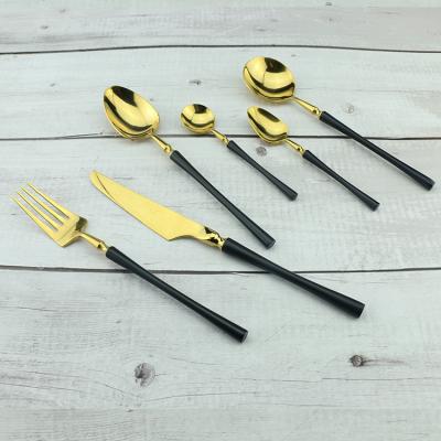 China Stocked Factory Outlet Cutlery Sets Quickly Deliver Custom Logo Cutlery Sets for sale