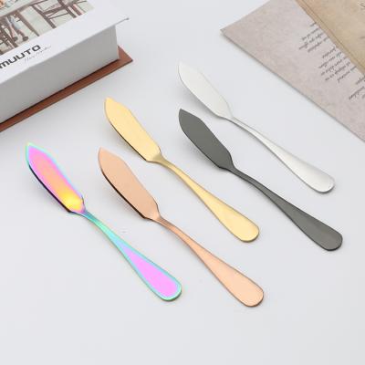 China Sustainable Multifunctional Dinner Bread Knife Stainless Steel Butter Knife for sale