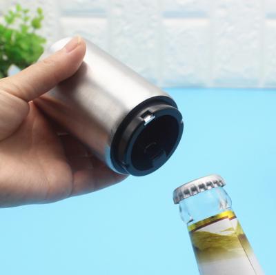 China New Arrival Sustainable Beer Bottle Pull Down Automatic Convenient Beer Opener for sale