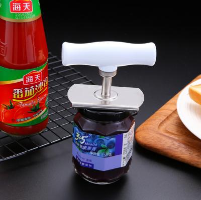 China Kitchen Sustainable Adjustable Effortless Slip Proof Bottle Can Opener for sale