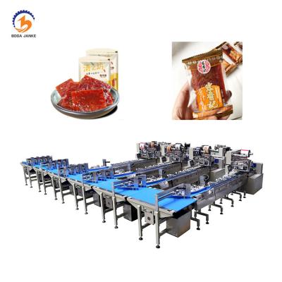 China Foshan Fully Automatic Food Packing Machine, High Efficient Dry Automatic Meat Packing Machine For Food Factory for sale