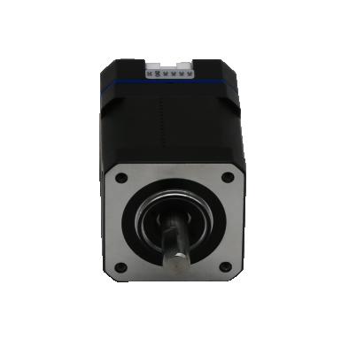 China Low Heater Integrated 1.8 Degree 2 Phase 42mm 24V NEMA 17 DC Open Loop Drive Stepper Motor And Driver ZLIM42-P for sale