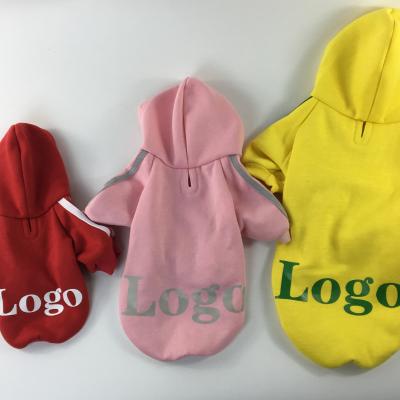 China Viable Wholesale Custom Logo Dog Thick Warm Coats With Hoodie for sale