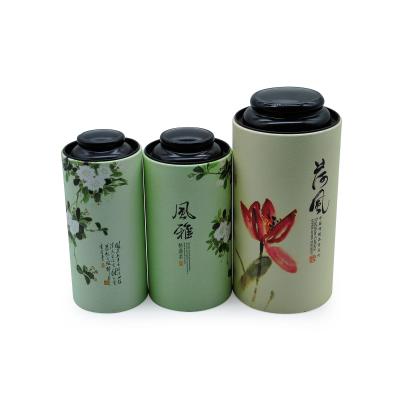 China Recycled Materials Round Kraft Wrapping Custom Printed OEM Creative Logo Surface Packing Paper Tube for sale