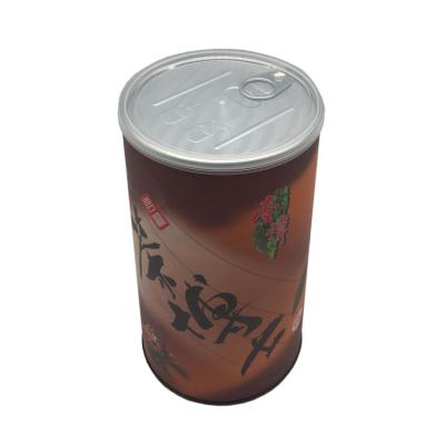 China Luxury Tea Packaging Paper Canister Round Backaging Tube for sale