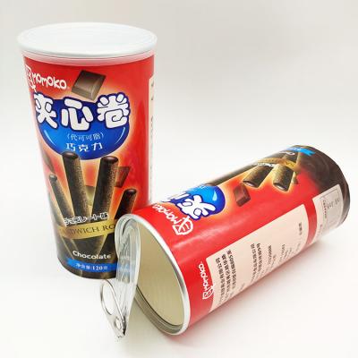 China Recycled Materials Amazon Hot Sale Cylinder Box Cardboard Tea Container Custom Round Luxury Packaging Paper Tube for sale