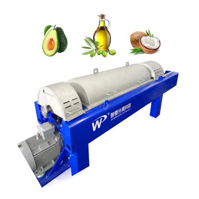 China Horizontal Paml Oil Centrifuge Decanter Decanter for Mini Avocado Olive Oil Centrifuge Machine for sale