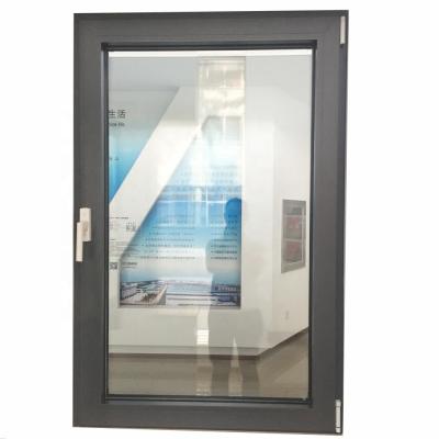 China Folding Screen Break Thermal Double Tempered Glazing Turn Tilt Windows For Hotel for sale