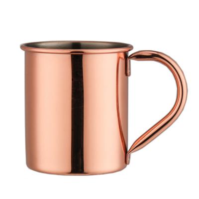 China Cocktail Shaker Set Stainless Steel Tea Mug Coffee Cup With Handle for sale