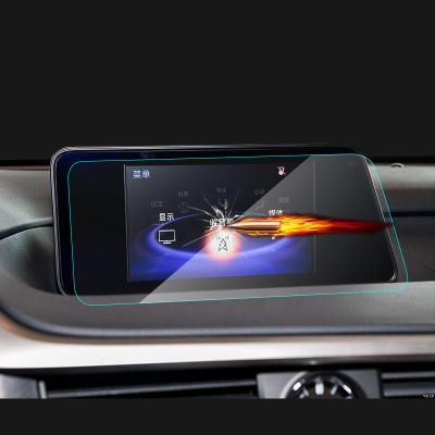 China GPS For Lexus RX 350L 450L car dashboard navigation touch screen tempered glass screen protector 2017-2019 for sale