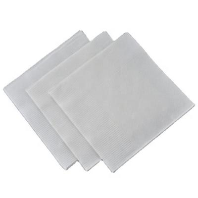 China 1 Ply Wood Pulp Square Dinner Napkin Cocktail White Virgin Tissue Paper for Restaurant for sale